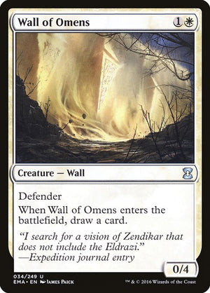 Wall of Omens (34) [Eternal Masters]