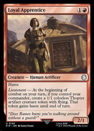 Loyal Apprentice (190) [Fallout]