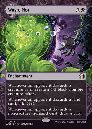 Waste Not (38) [Wilds of Eldraine: Enchanting Tales] [Showcase, Borderless]