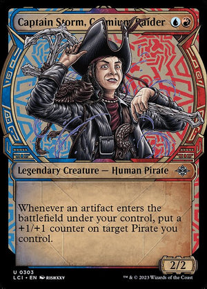 Captain Storm, Cosmium Raider (303) [The Lost Caverns of Ixalan] [Showcase]