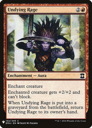 Undying Rage (EMA-152) [The List]
