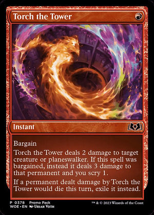 Torch the Tower (378) [Wilds of Eldraine]