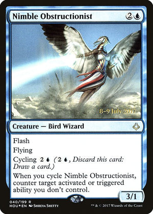 Nimble Obstructionist (40s) [Hour of Devastation Promos]