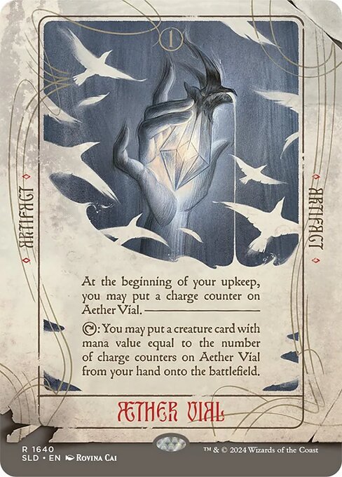 Aether Vial (1640) [Secret Lair Drop]