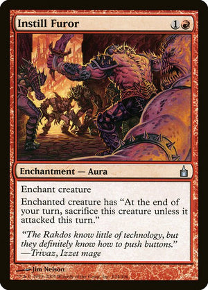 Instill Furor (134) [Ravnica: City of Guilds]