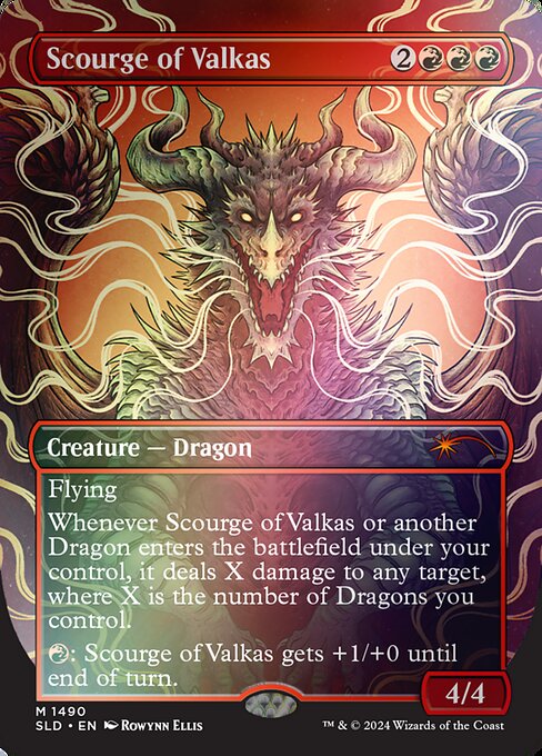 Scourge of Valkas (1490★) [Secret Lair Drop]