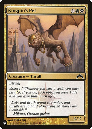 Kingpin's Pet (GTC-173) [The List]