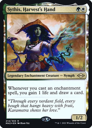 Sythis, Harvest's Hand (214s) [Modern Horizons 2 Promos]