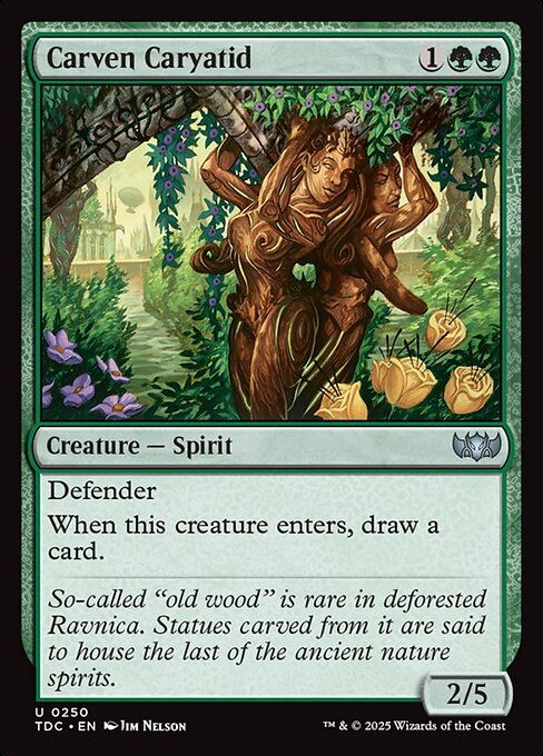 Carven Caryatid (250) [Tarkir: Dragonstorm Commander]