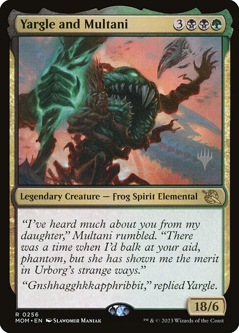 Yargle and Multani (256p) [March of the Machine Promos]