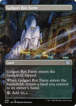 Golgari Rot Farm (406) [Double Masters 2022] [Borderless]