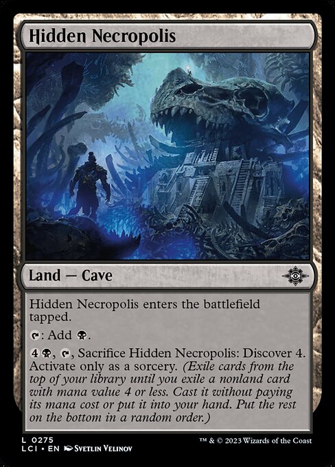 Hidden Necropolis (275) [The Lost Caverns of Ixalan]