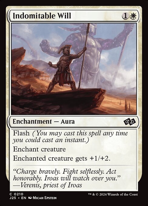 Indomitable Will (210) [Foundations Jumpstart]