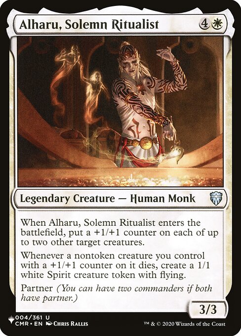 Alharu, Solemn Ritualist (CMR-4) [The List]