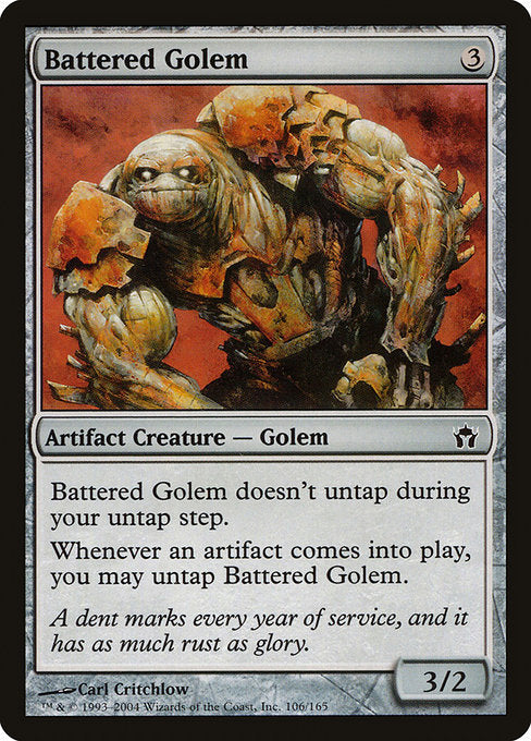 Battered Golem (106) [Fifth Dawn]