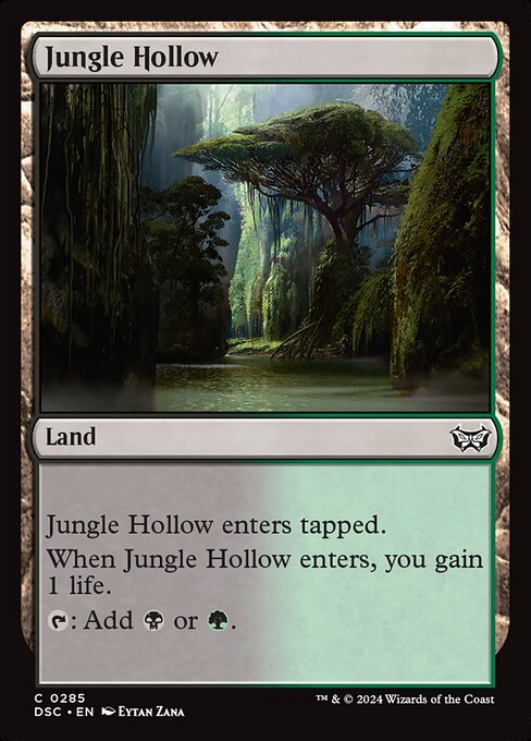 Jungle Hollow (285) [Duskmourn: House of Horror Commander]