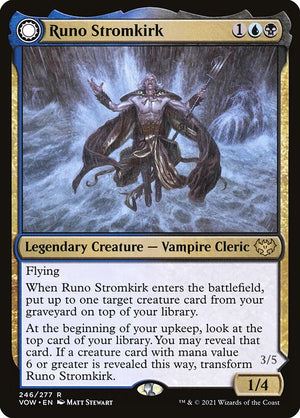 Runo Stromkirk // Krothuss, Lord of the Deep (246) [Innistrad: Crimson Vow]