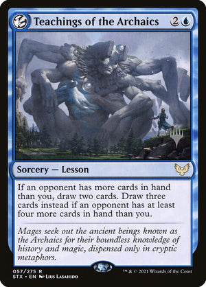 Teachings of the Archaics (57p) [Strixhaven: School of Mages Promos]