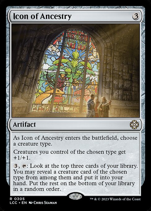 Icon of Ancestry (305) [The Lost Caverns of Ixalan Commander]