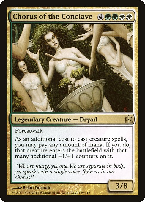 Chorus of the Conclave (189) [Commander 2011]