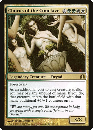 Chorus of the Conclave (189) [Commander 2011]