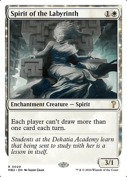 Spirit of the Labyrinth (20) [Mystery Booster 2]