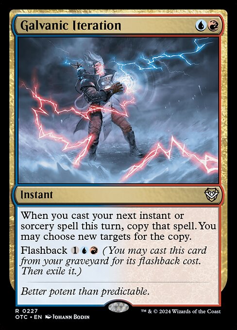 Galvanic Iteration (227) [Outlaws of Thunder Junction Commander]