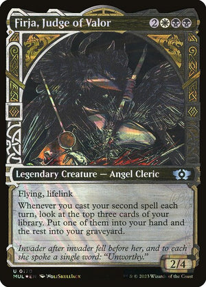 Firja, Judge of Valor (170) [Multiverse Legends] [Showcase]