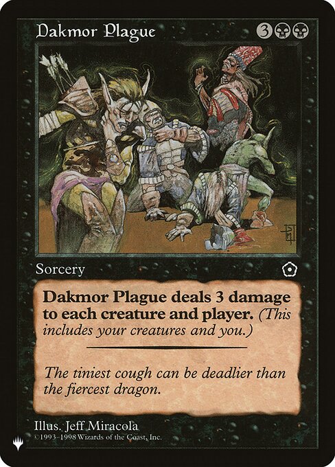Dakmor Plague (P02-69) [The List]