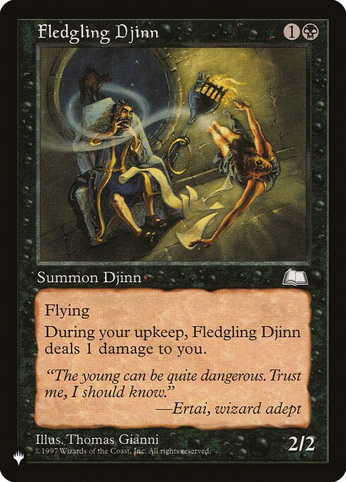 Fledgling Djinn (WTH-69) [The List]