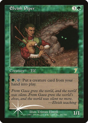 Elvish Piper (242★) [Seventh Edition]