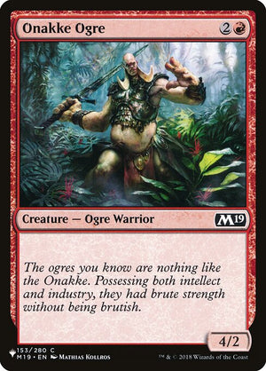 Onakke Ogre (M19-153) [The List]