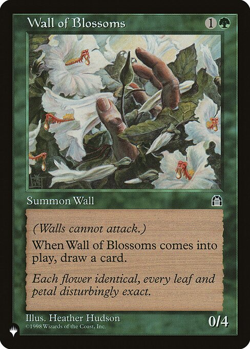 Wall of Blossoms (STH-125) [The List]