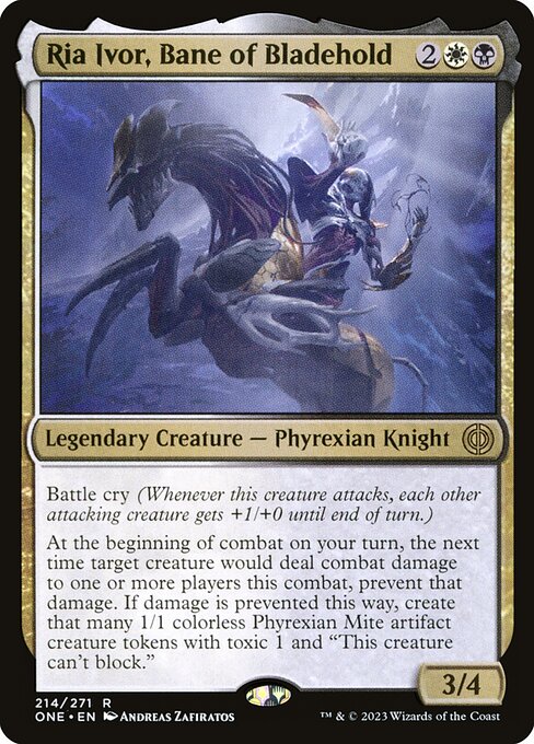 Ria Ivor, Bane of Bladehold (214) [Phyrexia: All Will Be One]