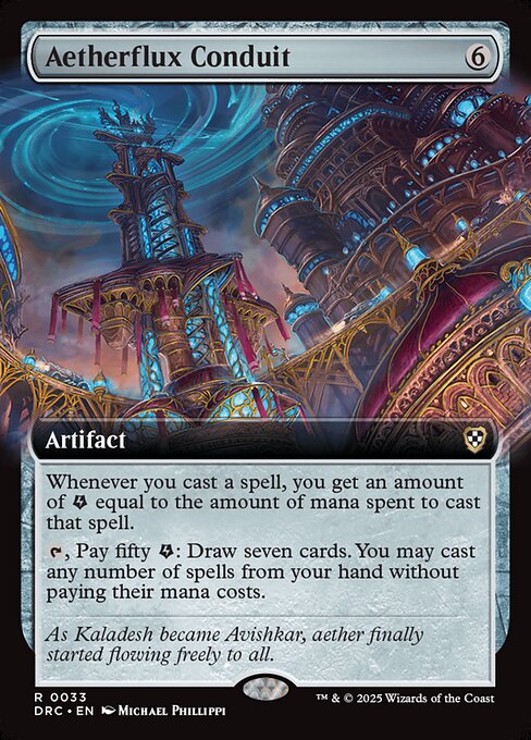 Aetherflux Conduit (33) [Aetherdrift Commander]