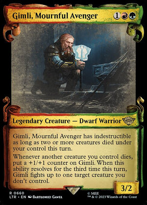 Gimli, Mournful Avenger (660) [The Lord of the Rings: Tales of Middle-earth] [Showcase]