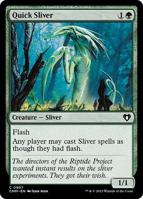 Quick Sliver (907) [Commander Masters]