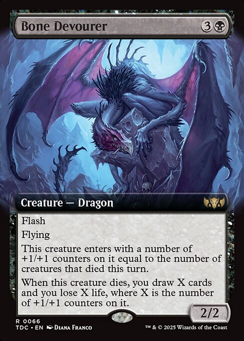 Bone Devourer (66) [Tarkir: Dragonstorm Commander]