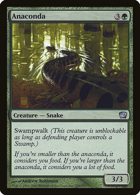 Anaconda (229★) [Ninth Edition]