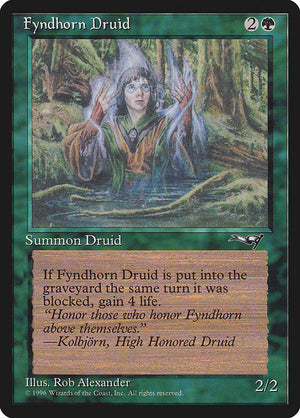 Fyndhorn Druid (90b) [Alliances]