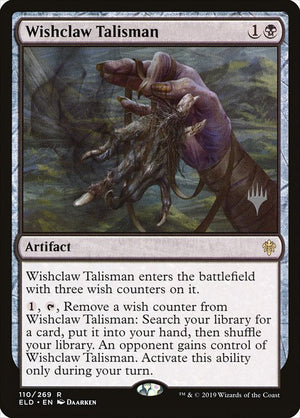 Wishclaw Talisman (110p) [Throne of Eldraine Promos]