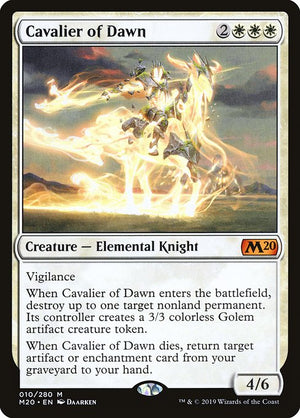 Cavalier of Dawn (10) [Core Set 2020]