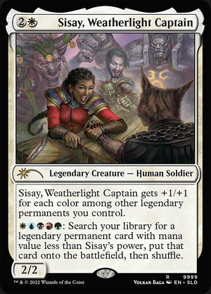Sisay, Weatherlight Captain (9999) [Secret Lair Drop]