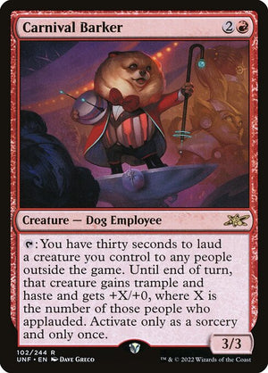 Carnival Barker (102) [Unfinity]