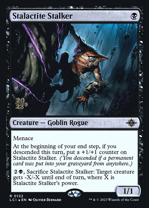 Stalactite Stalker (122s) [The Lost Caverns of Ixalan Promos]