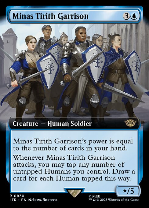 Minas Tirith Garrison (830) [The Lord of the Rings: Tales of Middle-earth] [Extended Art]