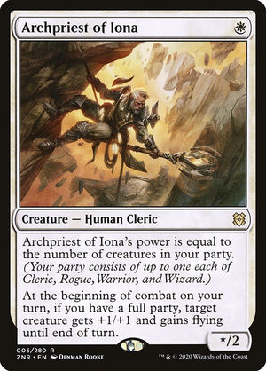 Archpriest of Iona (5) [Zendikar Rising]