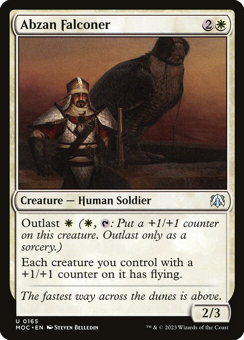 Abzan Falconer (165) [March of the Machine Commander]