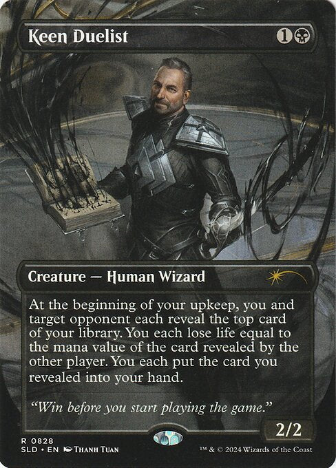 Keen Duelist (828) [Secret Lair Drop]