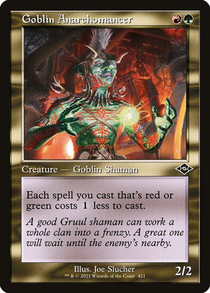 Goblin Anarchomancer (421) [Modern Horizons 2]